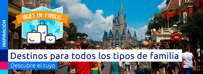 Destinos para todas familias
